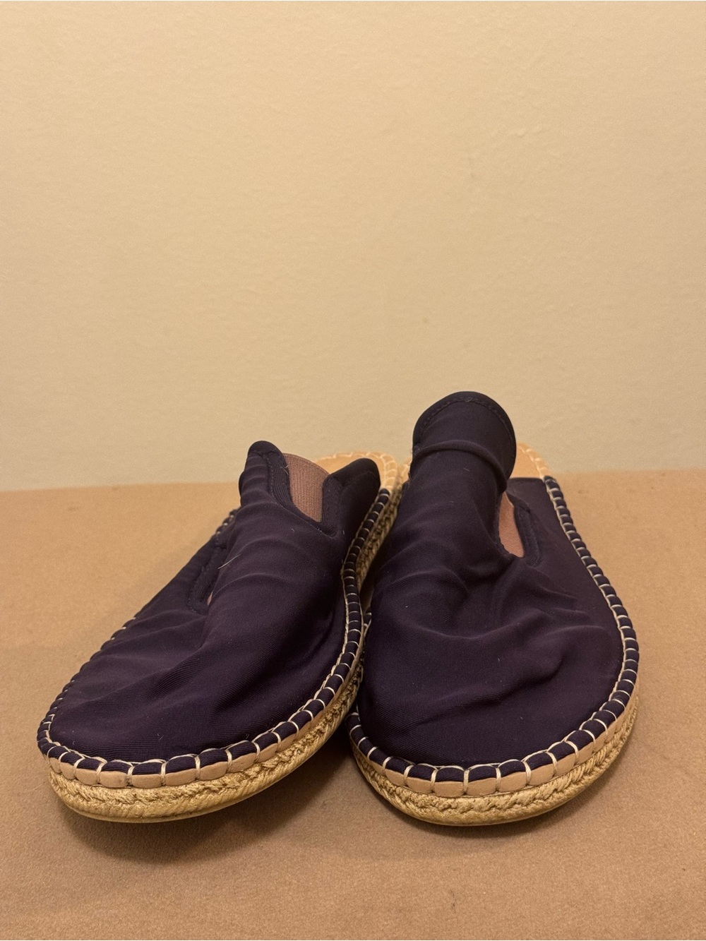 Seastar Beachwear Navy Mule – Men’s Slip-On Canvas Shoes Size 9